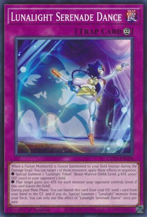 Lunalight Serenade Dance [LAVD-ENL28] - Legendary Arc-V Decks 1st Edition - Common / Short Print