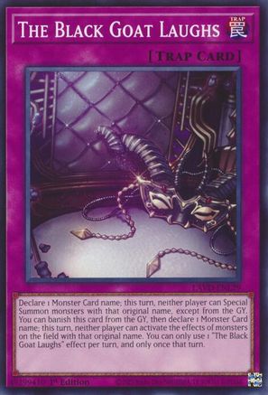 The Black Goat Laughs [LAVD-ENL29] - Legendary Arc-V Decks 1st Edition - Common / Short Print