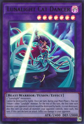 Lunalight Cat Dancer [LAVD-ENL30] - Legendary Arc-V Decks 1st Edition - Ultra Rare