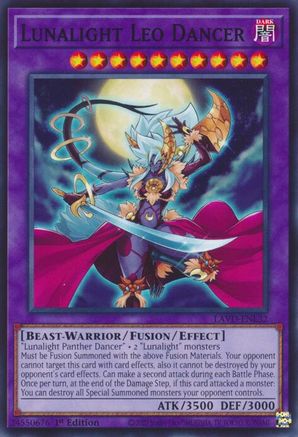 Lunalight Leo Dancer [LAVD-ENL32] - Legendary Arc-V Decks 1st Edition - Common / Short Print