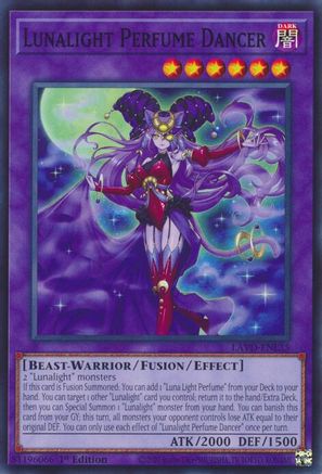 Lunalight Perfume Dancer [LAVD-ENL35] - Legendary Arc-V Decks 1st Edition - Common / Short Print