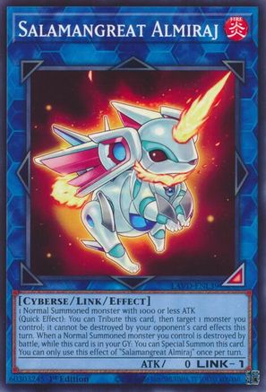Salamangreat Almiraj [LAVD-ENL39] - Legendary Arc-V Decks 1st Edition - Common / Short Print