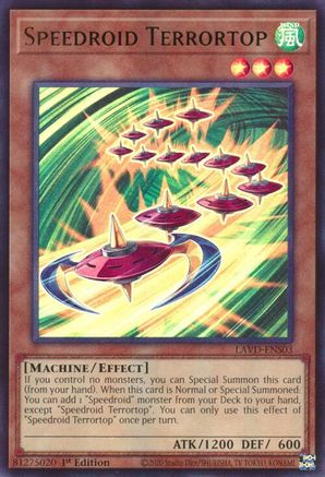 Speedroid Terrortop (UR) [LAVD-ENS03] - Legendary Arc-V Decks 1st Edition - Ultra Rare