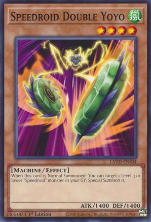 Speedroid Double Yoyo [LAVD-ENS04] - Legendary Arc-V Decks 1st Edition - Common / Short Print