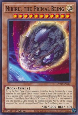 Nibiru, the Primal Being [LAVD-ENS10] - Legendary Arc-V Decks 1st Edition - Common / Short Print