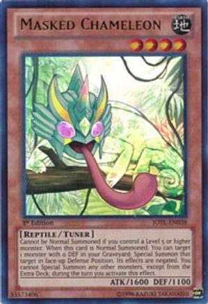 Masked Chameleon [JOTL-EN038] Ultra Rare - Trinity Hobby