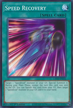 Speed Recovery [LAVD-ENS16] - Legendary Arc-V Decks 1st Edition - Common / Short Print