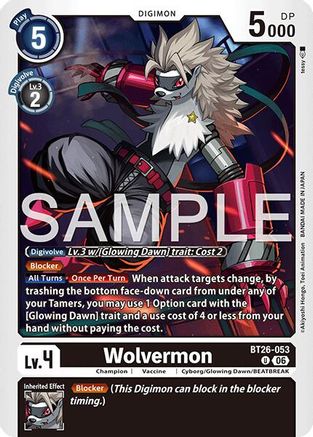 Wolvermon (BT26-053) - [Timeless Bonds]