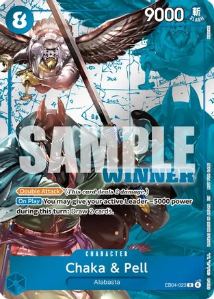 Chaka & Pell (Winner Pack 2026 Vol. 3) (EB04-023) - [One Piece Promotion Cards] Foil