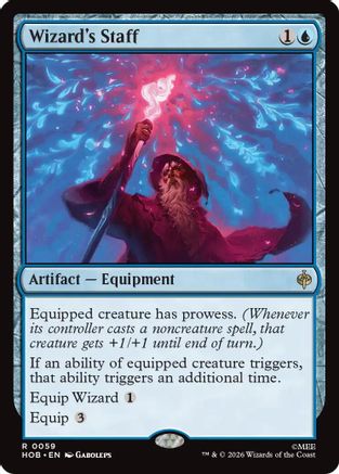 Wizard's Staff  (HOB-059) - [The Hobbit]