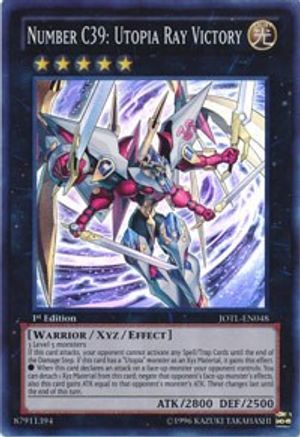 Number C39: Utopia Ray Victory [JOTL-EN048] Super Rare - Trinity Hobby