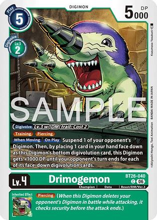 Drimogemon (BT26-040) - [Timeless Bonds]