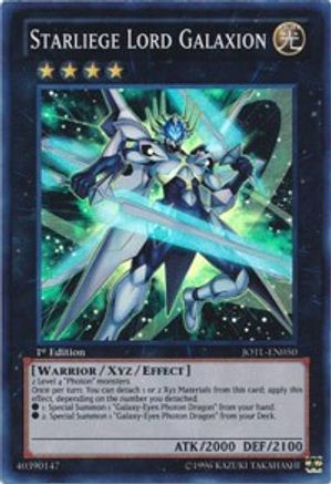 Starliege Lord Galaxion [JOTL-EN050] Super Rare - Trinity Hobby