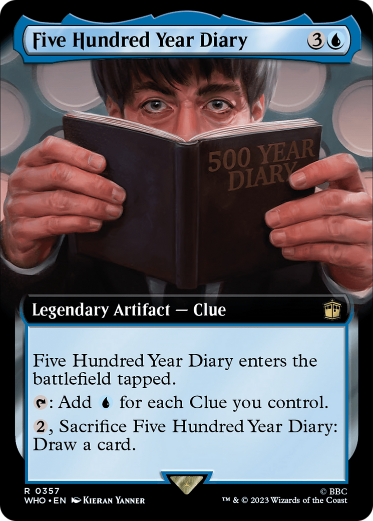 Five Hundred Year Diary (Extended Art) [Doctor Who] - Trinity Hobby