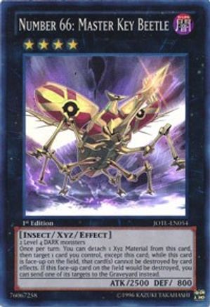 Number 66: Master Key Beetle [JOTL-EN054] Super Rare - Trinity Hobby