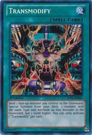 Transmodify [JOTL-EN067] Secret Rare - Trinity Hobby
