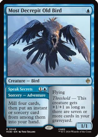 Most Decrepit Old Bird  (HOB-049) - [The Hobbit]