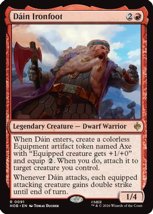 Dain Ironfoot  [Foil]  (HOB-091) - [The Hobbit]