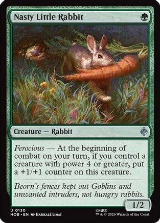 Nasty Little Rabbit  (HOB-130) - [The Hobbit]