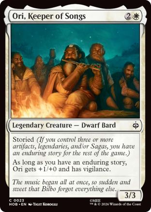 Ori, Keeper of Songs  (HOB-023) - [The Hobbit]