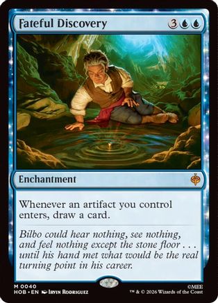 Fateful Discovery  [Foil]  (HOB-040) - [The Hobbit]