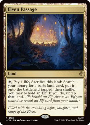 Elven Passage  [Foil]  (HOB-181) - [The Hobbit]