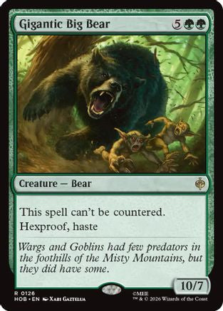 Gigantic Big Bear  (HOB-126) - [The Hobbit]