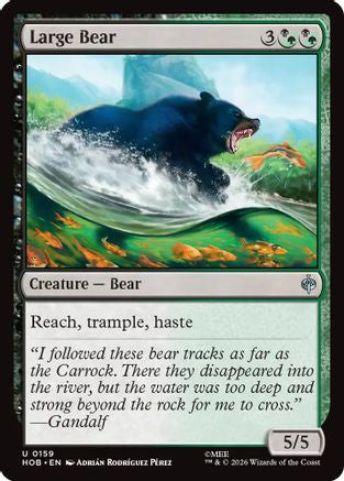 Large Bear  [Foil]  (HOB-159) - [The Hobbit]