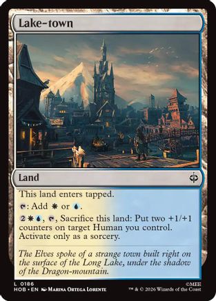 Lake-town  [Foil]  (HOB-186) - [The Hobbit]