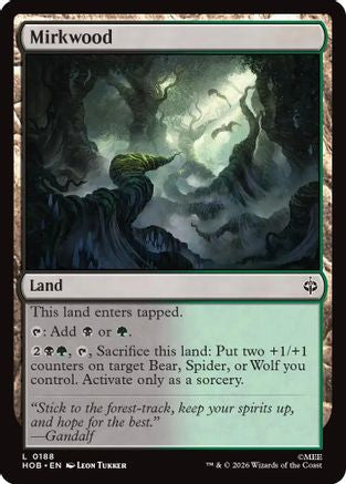 Mirkwood  [Foil]  (HOB-188) - [The Hobbit]