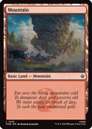 Mountain (0192)  (HOB-192) - [The Hobbit]