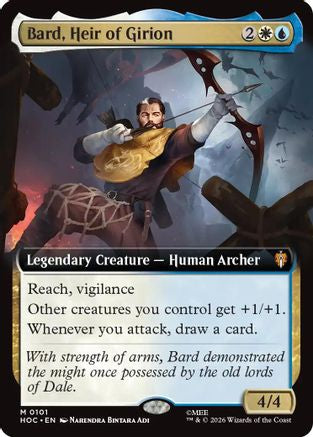 Bard, Heir of Girion (Extended Art)  (HOC-101) - [The Hobbit: Eternal-Legal]