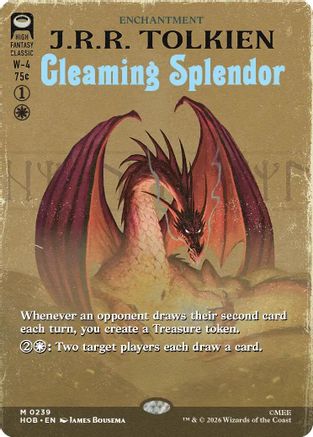 Gleaming Splendor (Borderless)  (HOB-239) - [The Hobbit]