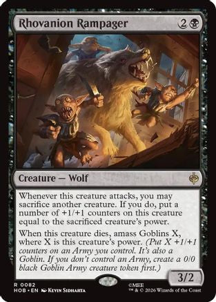 Rhovanion Rampager  [Foil]  (HOB-082) - [The Hobbit]