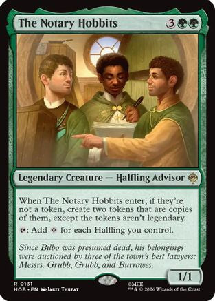 The Notary Hobbits  [Foil]  (HOB-131) - [The Hobbit]
