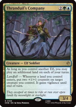 Thranduil's Company  [Foil]  (HOB-168) - [The Hobbit]
