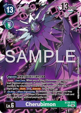 Cherubimon (BT26-078) - [Timeless Bonds] Foil