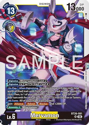 Mervamon (BT26-081) - [Timeless Bonds] Foil