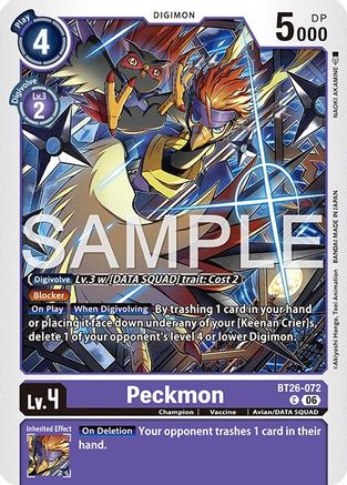 Peckmon (BT26-072) - [Timeless Bonds]