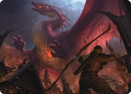 Magnificent End Art Card  (ASHOB-005) - [Art Series: The Hobbit]