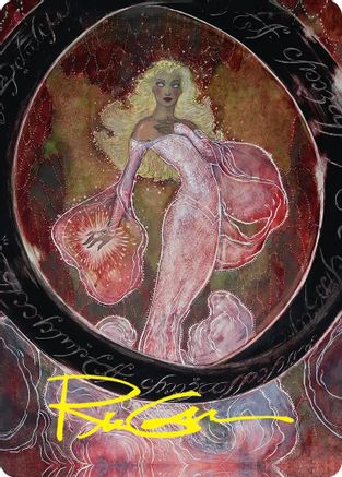 Galadriel's Dismissal Art Card (Gold-Stamped Signature)  (ASHOB-029) - [Art Series: The Hobbit]
