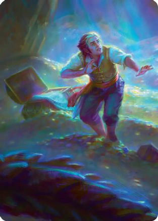 Bilbo's Burglaring Art Card (10/12)  (ASHOB-010) - [Art Series: The Hobbit]