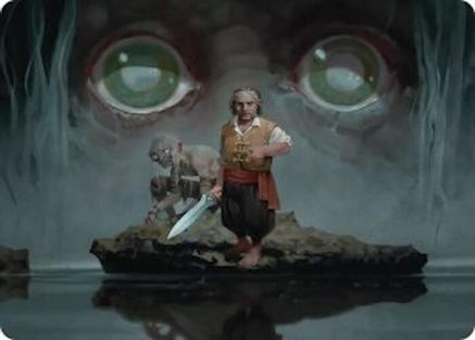 Riddles in the Dark Art Card  (ASHOB-012) - [Art Series: The Hobbit]