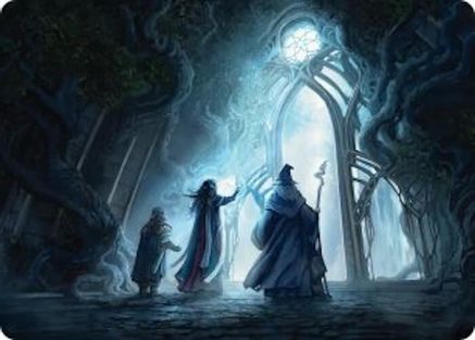 Uncover the Moon-Letters Art Card  (ASHOB-013) - [Art Series: The Hobbit]