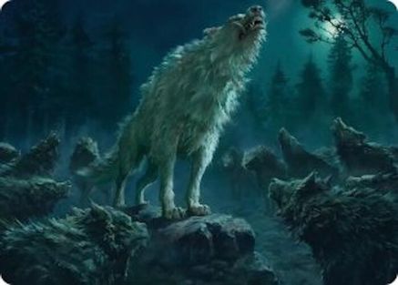 Reverent Howl Art Card  (ASHOB-016) - [Art Series: The Hobbit]