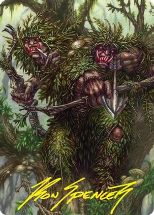 Orcish Bowmasters Art Card (Gold-Stamped Signature)  (ASHOB-030) - [Art Series: The Hobbit]