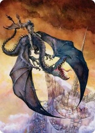 Witch-king, Bringer of Ruin Art Card  (ASHOB-032) - [Art Series: The Hobbit]