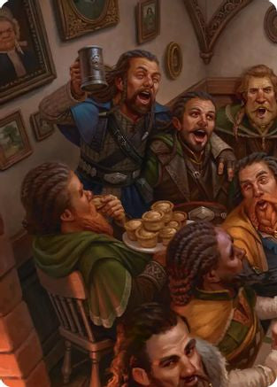 Fili and Kili, Joyous Art Card (1/12)  (ASHOB-001) - [Art Series: The Hobbit]