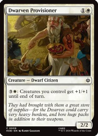 Dwarven Provisioner  (HOB-009) - [The Hobbit]