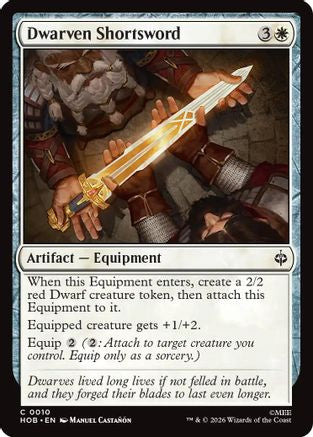 Dwarven Shortsword  (HOB-010) - [The Hobbit]